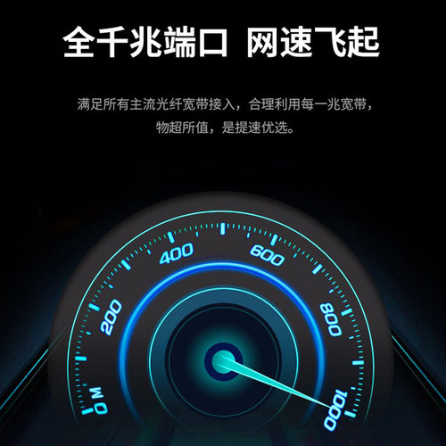 【顺丰当天发】腾达 双频千兆无线路由器 全千兆端口AC1200家用高速WiFi宿舍全屋覆盖5G大功率电信移动全网通 - 图1