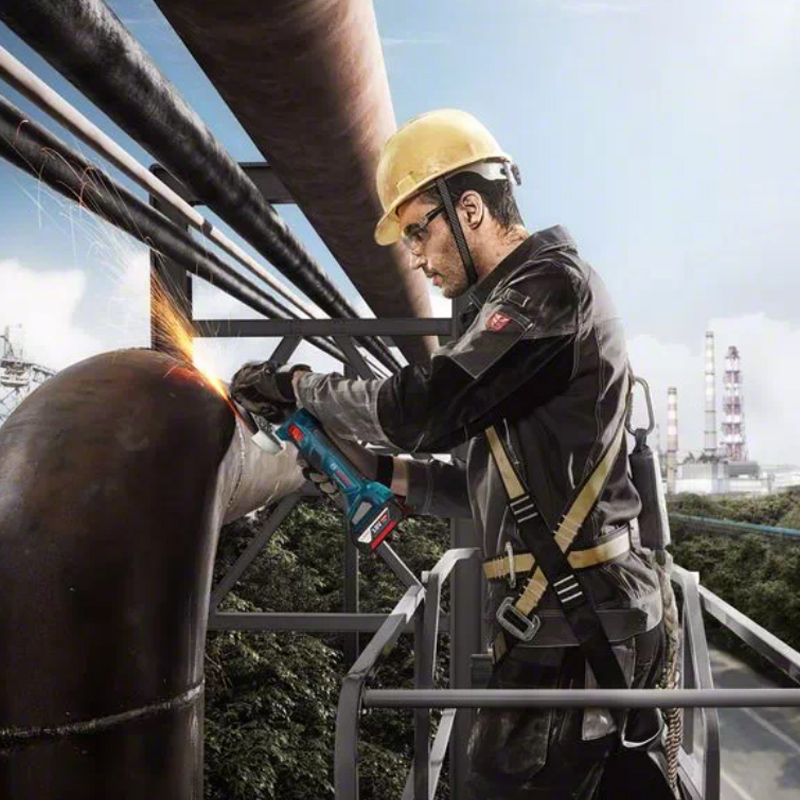 博世无刷锂电gws180-li角向角磨机 bosch博世真毅角磨机