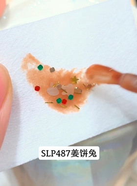 洛可可兔子美甲 氛围感满满的圣诞美甲！指甲油2025新款免烤快干