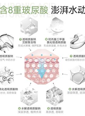【满额享加赠】AOEO凝润漾颜海葡萄面膜海藻八重玻尿酸深层补水