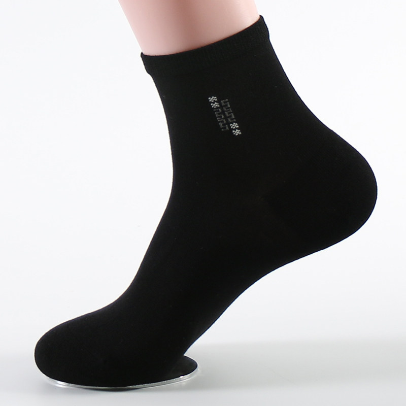 冬爱3双装男中筒透气吸汗绢丝袜子 冬爱短袜/打底袜/丝袜/美腿袜