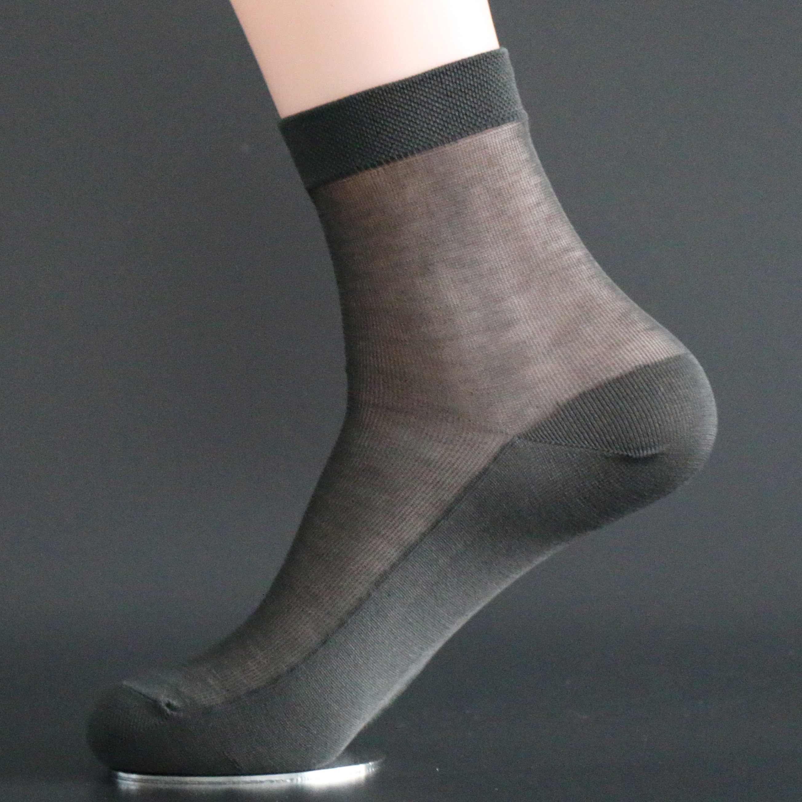 冬爱5双装薄款男士透气吸汗袜子 冬爱短袜/打底袜/丝袜/美腿袜