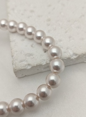 青岛饰品欧美风小众设计施家珍珠高级感质感弹力简约百搭手链女