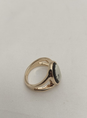 女合金欧美风卡梅奥戒指指环百搭