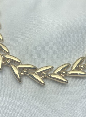 几何个性百搭光面质感重工项链