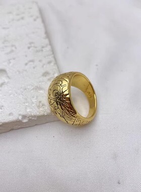 女黄铜欧美小众轻奢简约