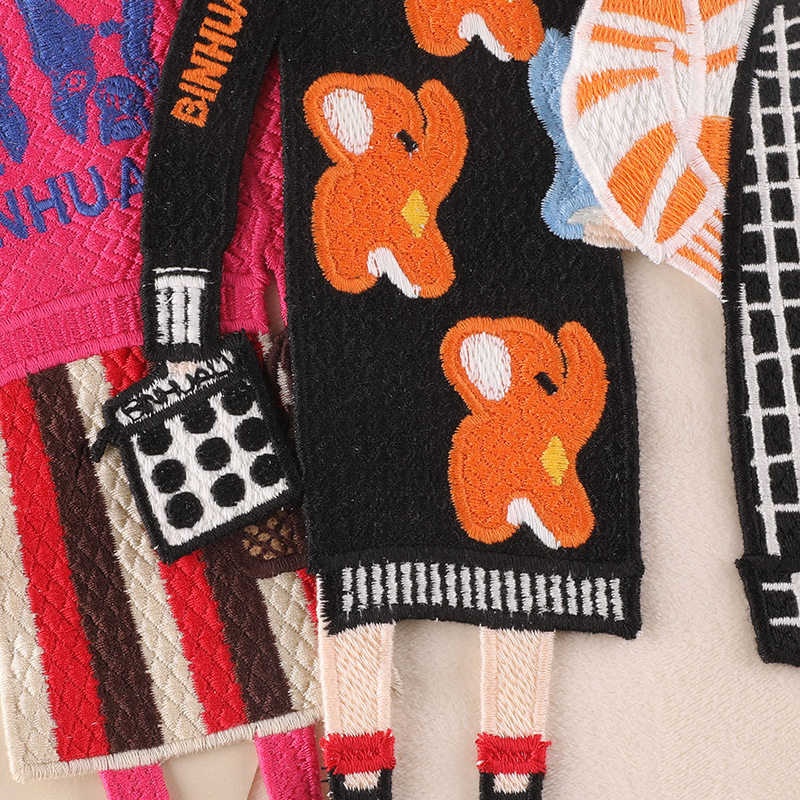 电脑绣花标卡通女孩布贴大号补丁贴diy人物刺绣衣服裤子装饰修补,淘宝优惠券,粉丝福利购,淘宝优惠卷