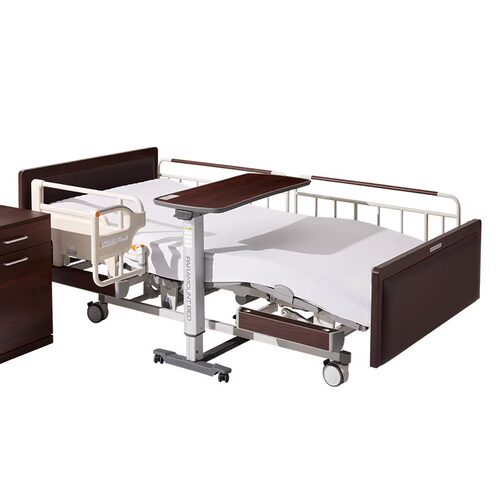 日本八乐梦 CQ-X 电动护理床 3马达摩登木框款 家用老人多功能床 - 图2
