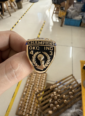 欧美篮球2025冠军戒指俄克拉荷马雷霆队亚历山大(预测版)