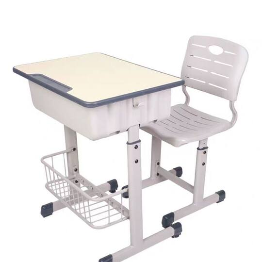 Environmentally friendly school desks and chairs that can be lifted