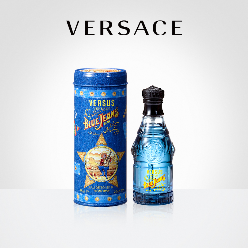 【官方正品】Versace/范思哲蓝色红色牛仔香水可乐男士/女士送礼