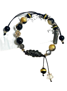 永夜星河慕声衍生同款印象手链小众新中式个性气质古风黑金手链