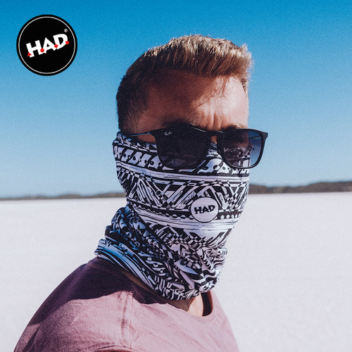 德国HAD魔术头巾脖套防晒面罩围脖防紫外线男女薄款户外骑行面巾 - 图2