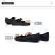 British VISAMORIS Yun Mo Su Jelly Shoes Sandals Single Shoes Parent -Child Shoes Words Drag Mountain Camellia Women's Shoes Flat