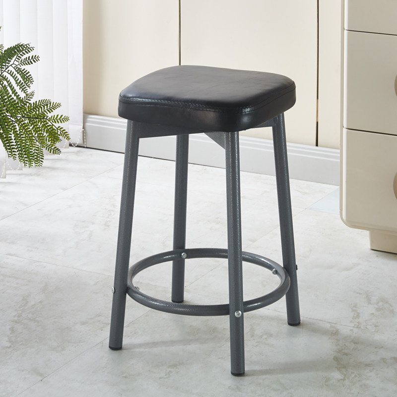 收银台吧凳岛台椅子轻奢高级感商用铁艺酒吧椅前台吧台椅高脚凳子,淘宝优惠券,粉丝福利购,淘宝优惠卷