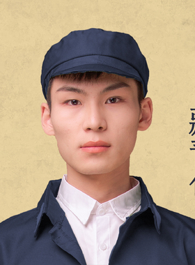 五星演出活动知青风男女绿兰帽