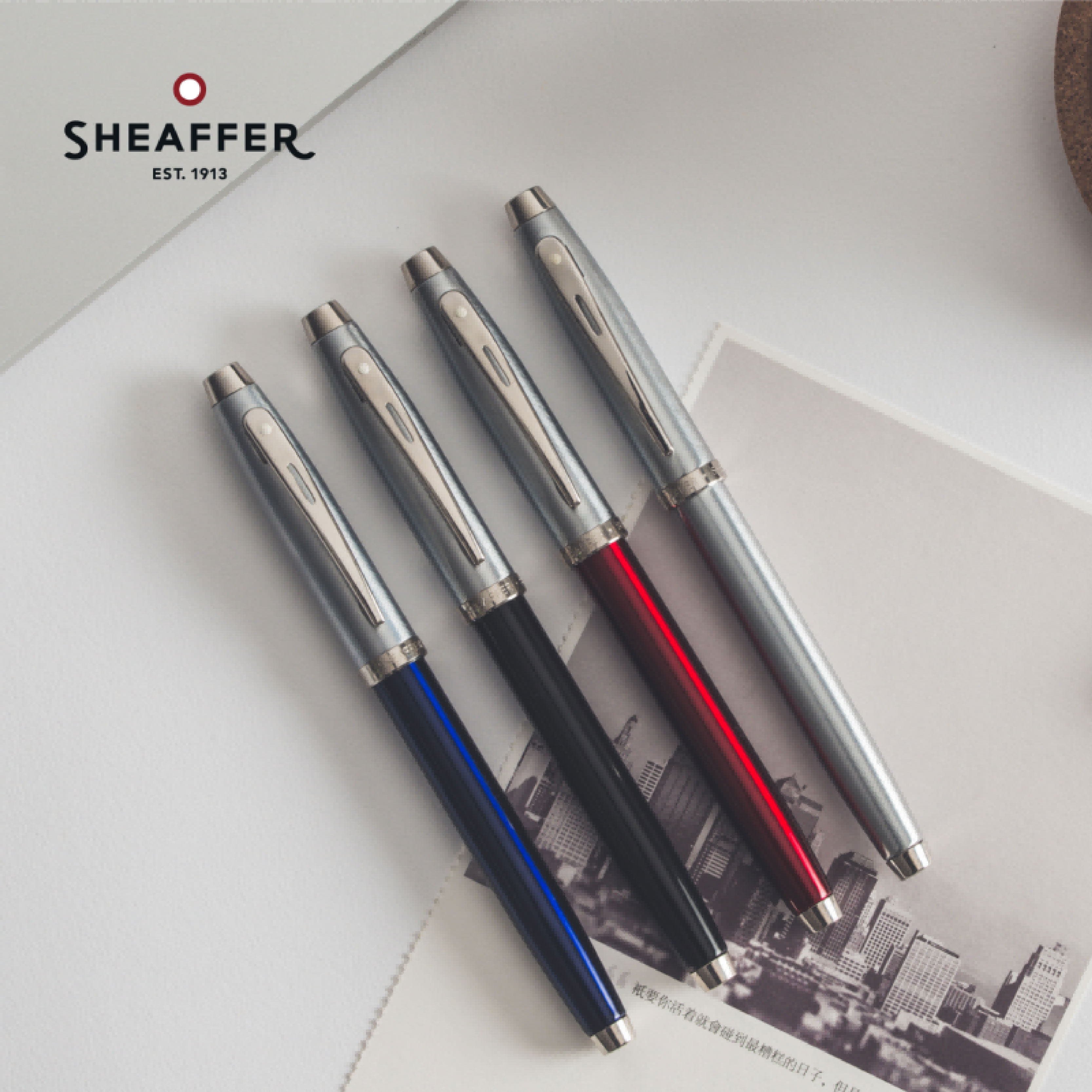 【毕业季礼物】Sheaffer/犀飞利100系列钢笔老师成人商务送礼墨水礼盒签字笔学生练字书写专用成人定制刻字 - 图3