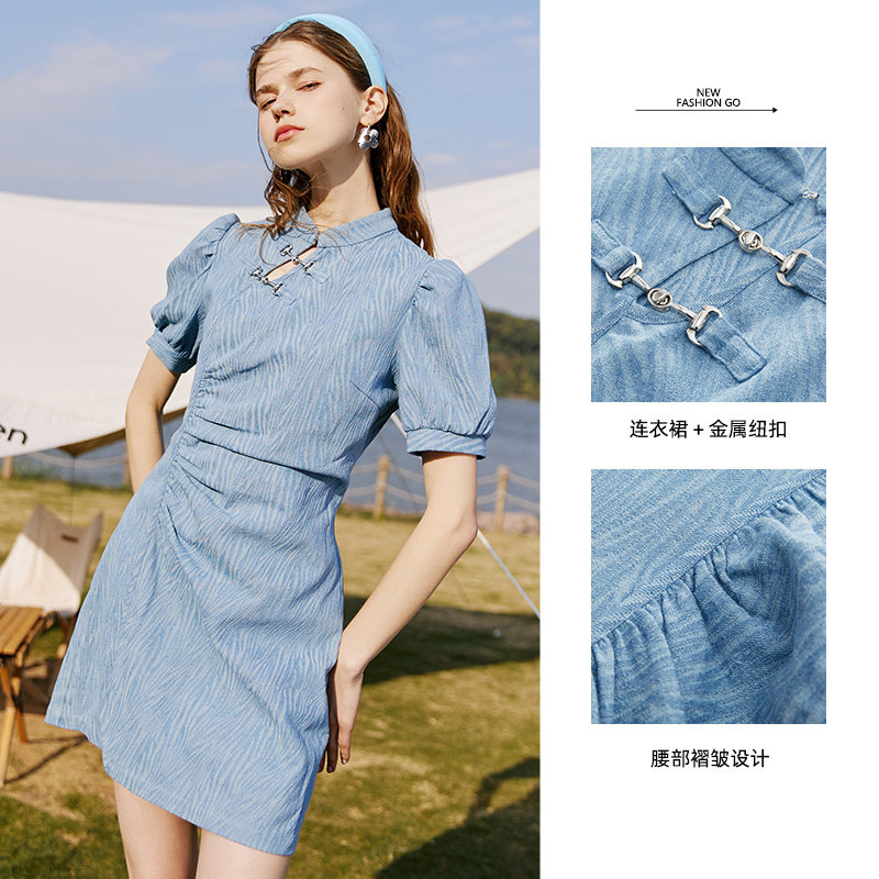 jamor 2022新款春款牛仔辣妹连衣裙 Jamor连衣裙