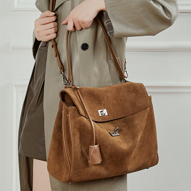 Rodeo包包女真皮凯丽托特包磨砂牛皮高级感大容量单肩手提腋下包,淘宝优惠券,粉丝福利购,淘宝优惠卷