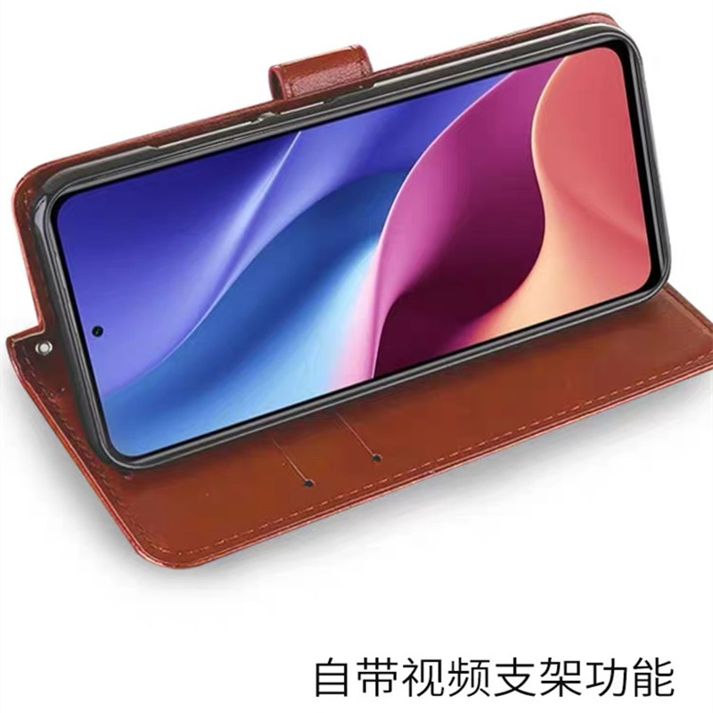 红米K40手机壳k40pro保护皮套Redmik40pro+翻盖式防摔全包软硅胶