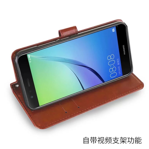 适用华为nova青春版手机壳youth保护皮套WAS-AL00翻盖式防摔硅胶全包 - 图1