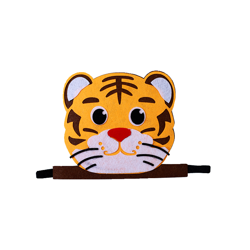 可爱卡通动物头饰幼儿园学生活动表演出道具趣味课堂教具小猪兔子,淘宝优惠券,粉丝福利购,淘宝优惠卷