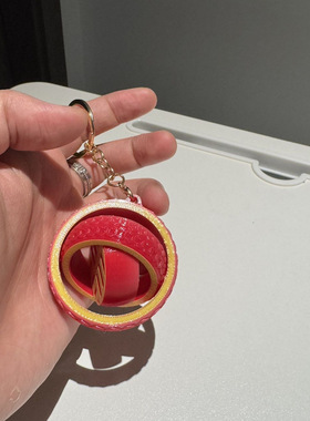 可旋转钥匙扣双色挂钥匙包包