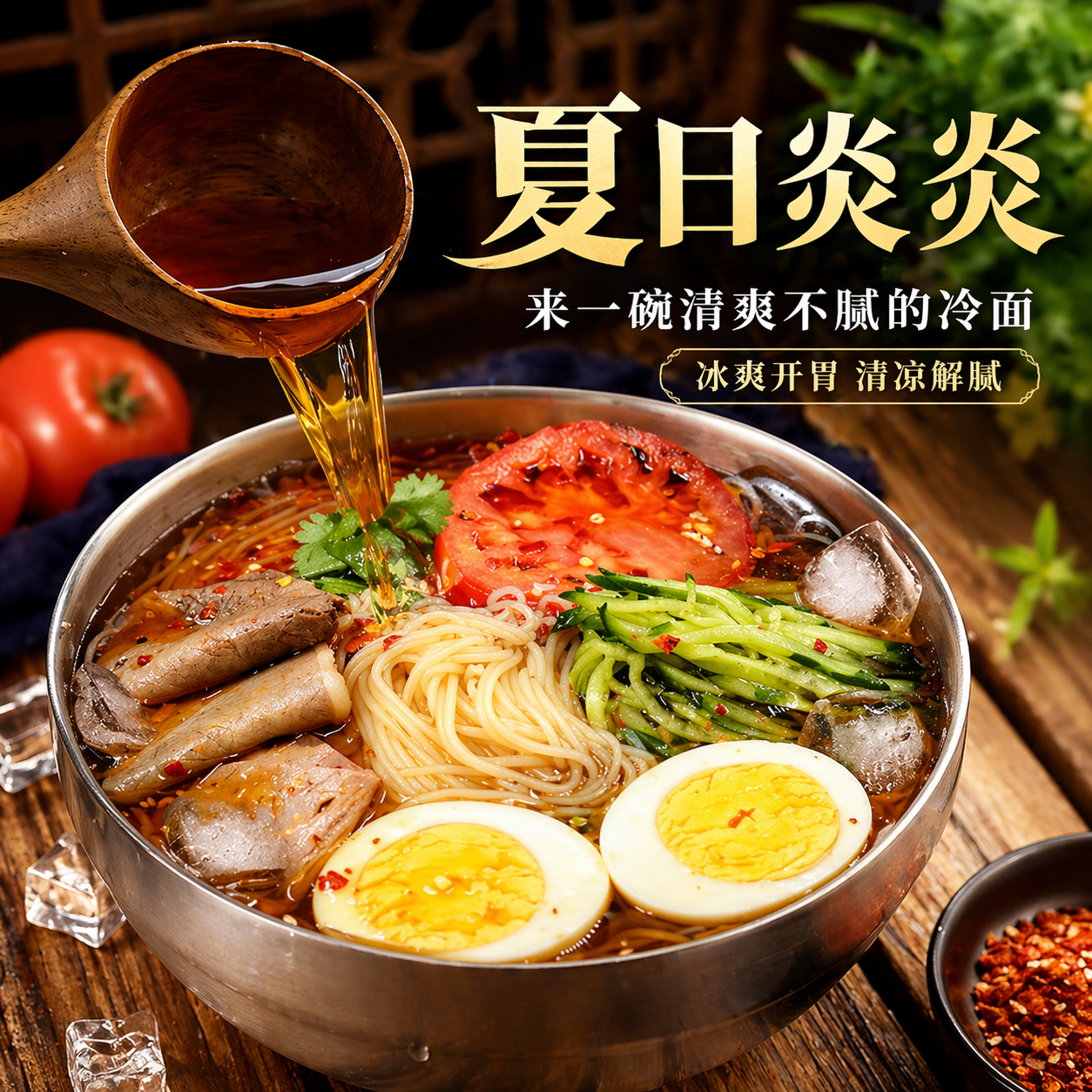 5袋装朝鲜冷面 正宗东北大妈韩式风味荞麦凉面烤冷面延吉特产速食