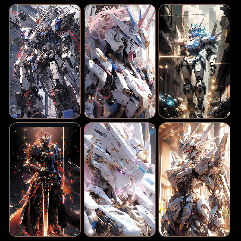 机甲高达动漫海报超大墙贴科幻未来战士赛博风格来图定制,淘宝优惠券,粉丝福利购,淘宝优惠卷