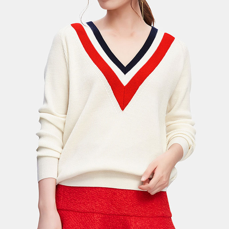 阿玛施旗舰店官网2020秋装新款正品 魅言服饰毛衣