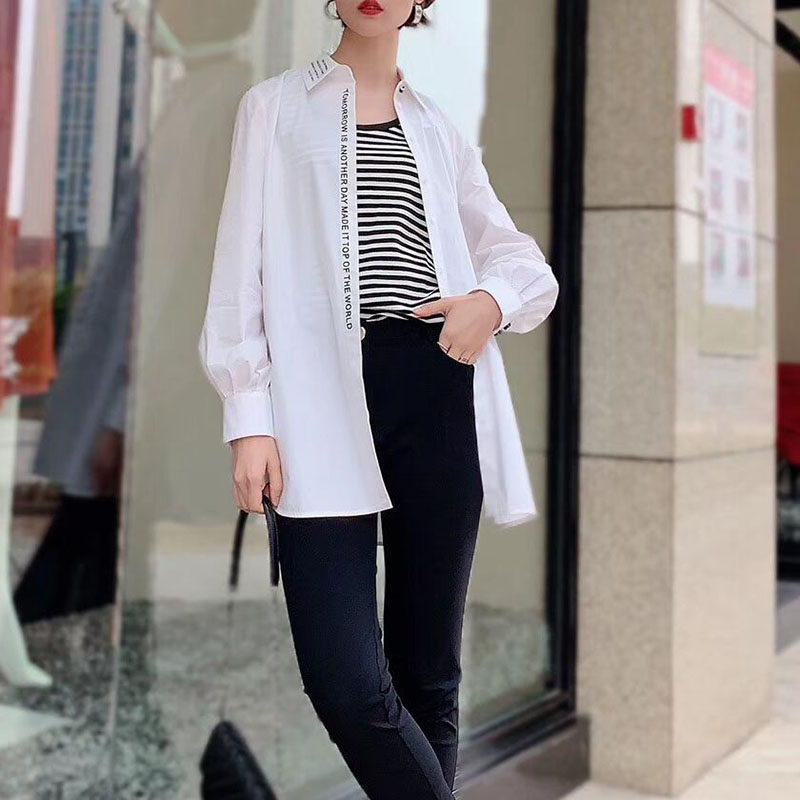 阿玛施旗舰店官网2020秋新款女衬衫 魅言服饰衬衫