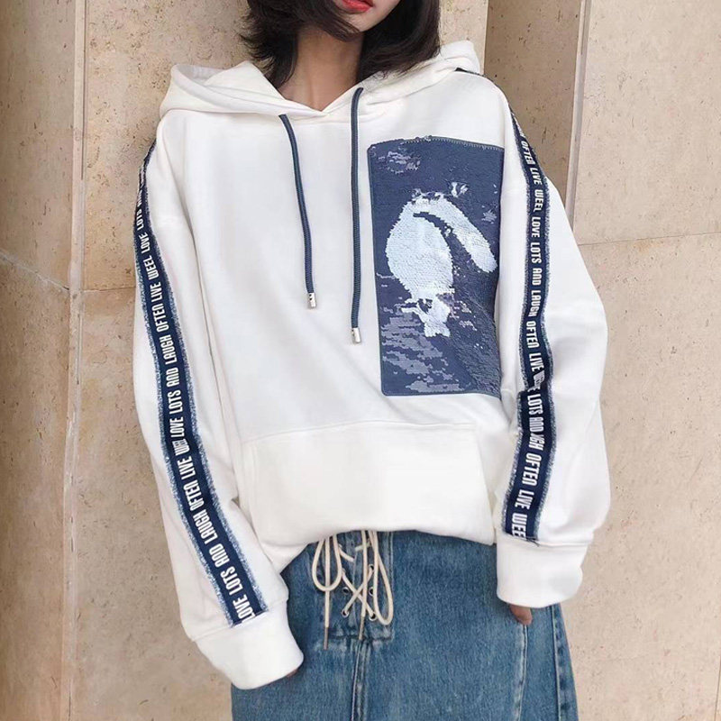 阿玛施旗舰店官网2020秋季新款卫衣 魅言服饰卫衣/绒衫