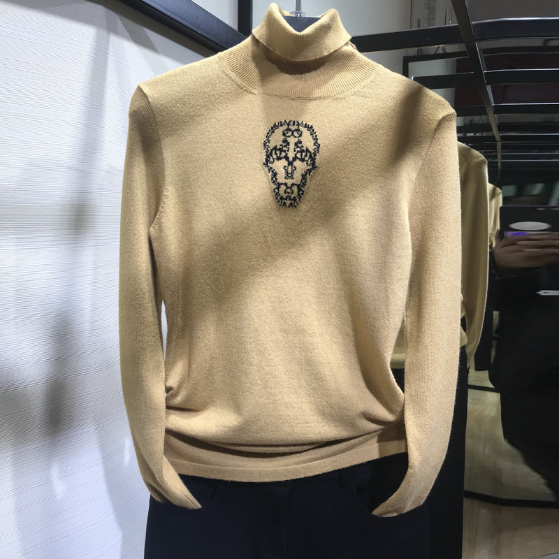 阿玛施旗舰店官网2020秋新款针织衫 魅言服饰毛衣