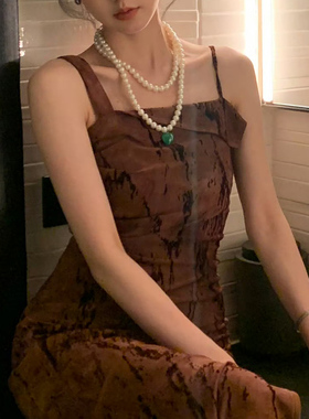 区区欧阳绿色爱心珍珠项链女长款