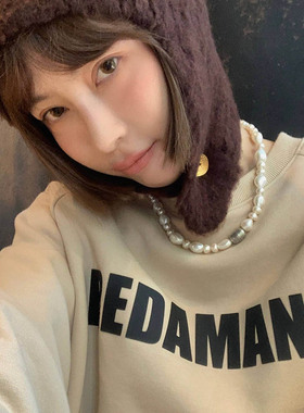 13c异形网红甜酷大小珍珠项链