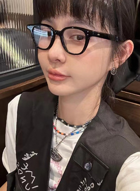 MONA张绮贤彩色串珠扇子项链