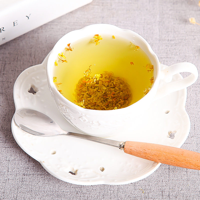 溢香醇旗舰店溢香醇干桂花花茶广西桂林天然花草茶茶叶浓香月桂食用小罐袋装茶3