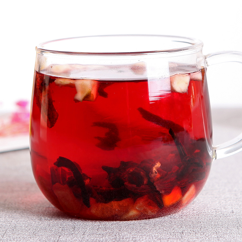 溢香醇旗舰店巴黎香榭 果粒茶 水果茶果味茶叶洛神花泡水喝的花果茶花草茶罐装3