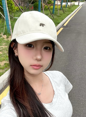 猫女的心事大头围棒球帽女夏季2026新款深顶显脸小宽大帽檐鸭舌帽