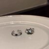 Cat's Eye Pentagram Zircon Open Ring Women's Fashion Personalized Index Finger Ring Niche Design Light Luxury High-end Ring
