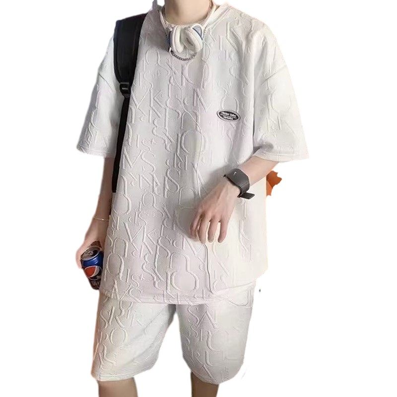 商场撤回清仓捡漏休闲运动套装男短袖t恤夏季潮牌穿搭短裤两件套,淘宝优惠券,粉丝福利购,淘宝优惠卷