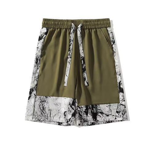 2025新款冰丝运动短裤男夏季薄款速干潮牌五分裤青少年潮流休闲裤 - 图3