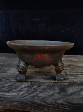 铸铁取暖煮茶复古怀旧雅居茶社