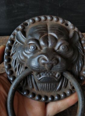 门饰狮子瑞兽笔架砚台实用香炉