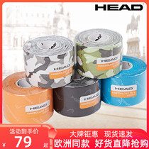 European HEAD Heide intramuscular adhesive cloth Black Springboard Elastic Bandage Muscular Pull Injury Patch Acid Pain Patch Rubberized Fabric