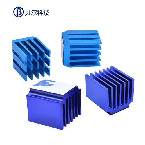贝尔3D打印机驱动散热片加大款DRV8825 A4988 TMC2100驱动散热器 - 图2