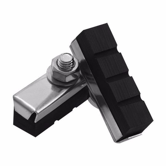 自行车刹车皮16/20/24/26寸单车前刹皮飞车山地车越野车黑色闸皮