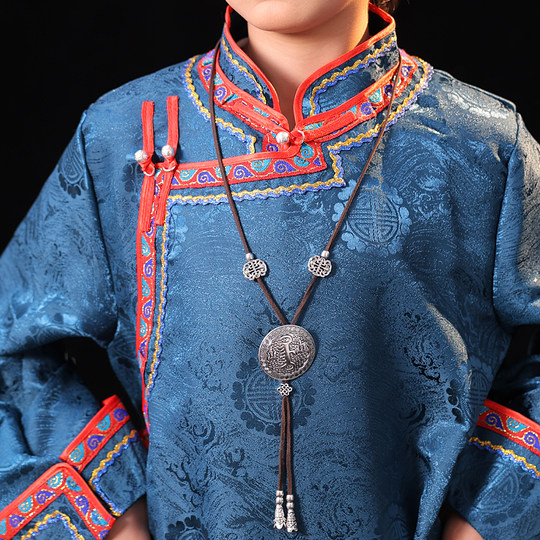 蒙古族饰品蒙古族项链男女蒙古纪念品蒙族演出配饰儿童成人蒙古族