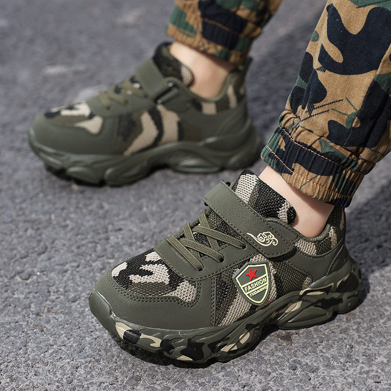 男童运动鞋迷彩鞋秋冬加绒儿童解放帅气特种兵鞋子小孩当兵军训鞋,淘宝优惠券,粉丝福利购,淘宝优惠卷
