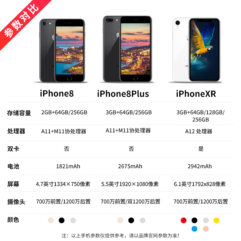 千机网旗舰店现货速发咨询立减370/iphone/Apple/苹果iPhone XR4G全网通手机国行正品xr苹果11降价x xs11proMax1